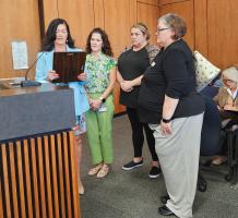 The Lake County Council honors Haven House NWI during October Council meeting